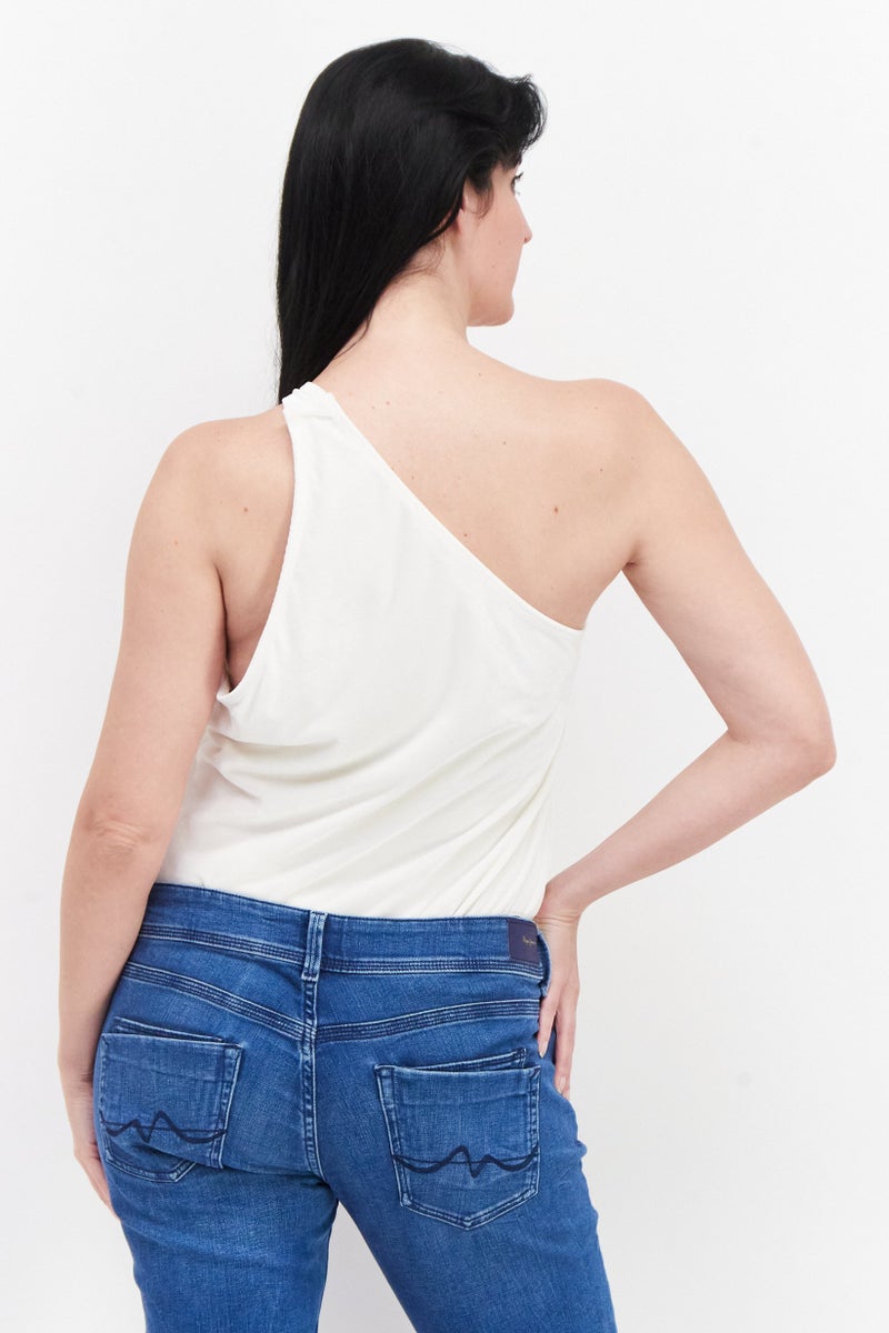 RIVER ISLAND بدلة نسائية سادة، كريمي - Image 4